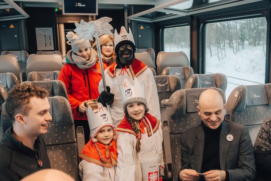 Tři králové na kolejích