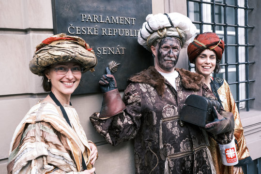 Tříkrálová koleda v Senátu