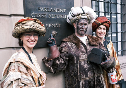 Tříkrálová koleda v Senátu