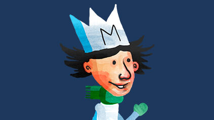 Melichar předává kalendářík