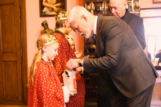 Tříkrálovou sbírku podpořil prezident republiky 