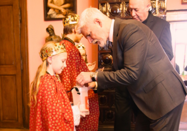 Tříkrálovou sbírku podpořil prezident republiky 